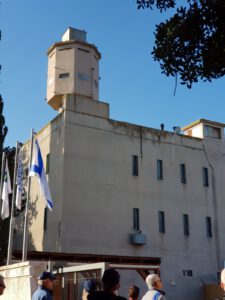 חזית מצודת טיגארט במצודת כח בנבי יושע עם הצריח